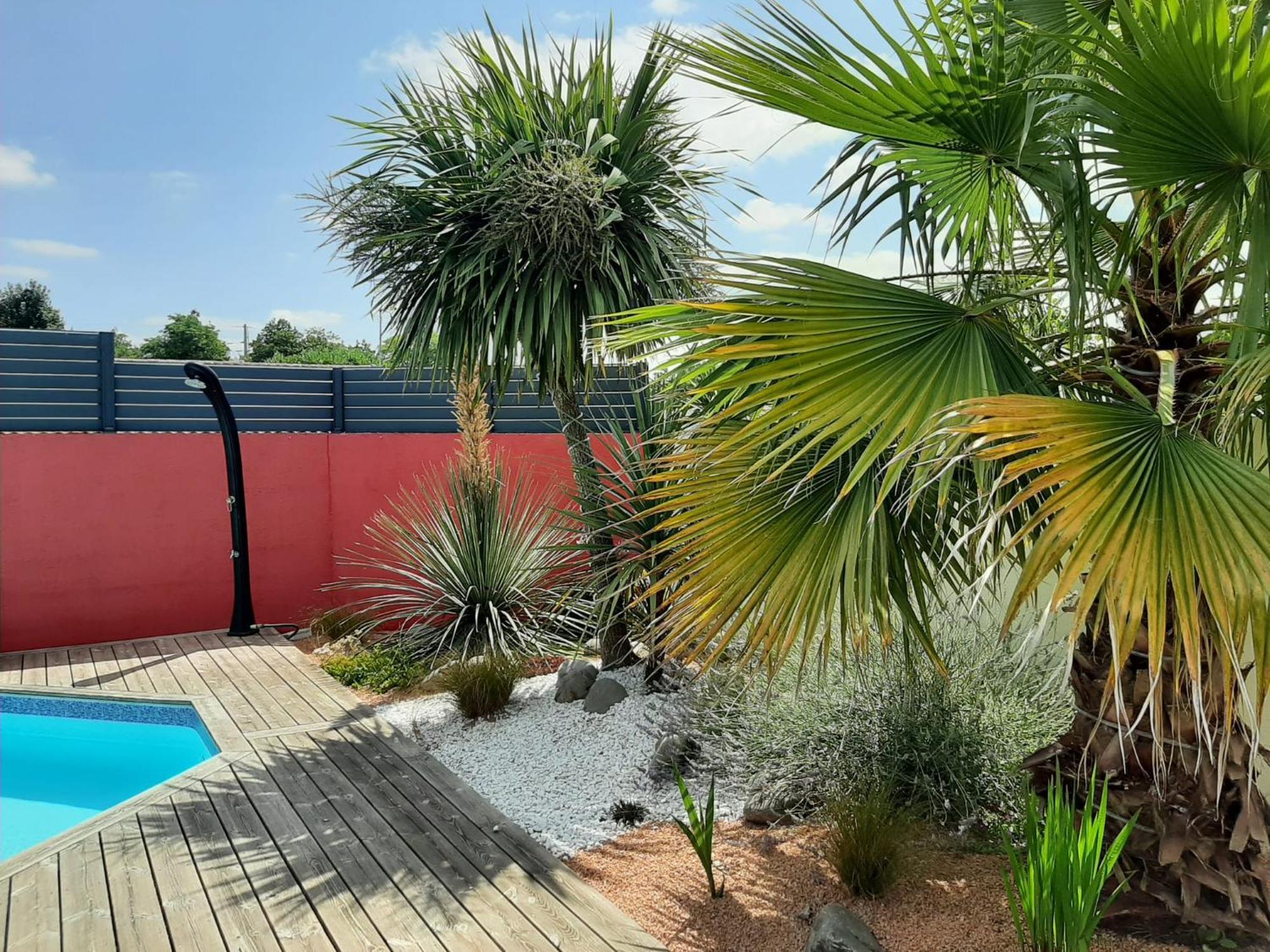 Studio Independant Chez L'Habitant Avec Piscine Et Cuisine Exterieures La Rochelle  Exterior photo