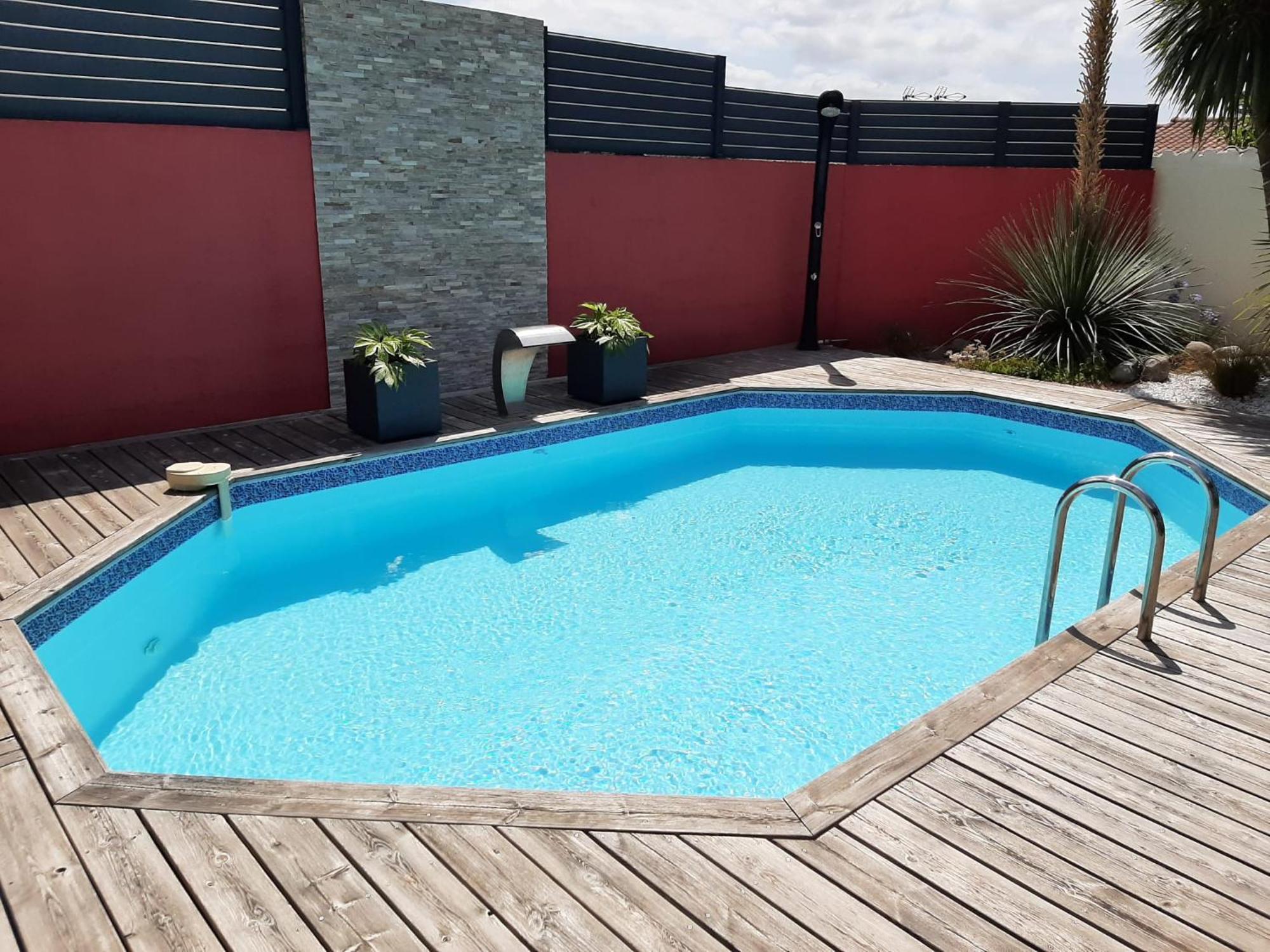 Studio Independant Chez L'Habitant Avec Piscine Et Cuisine Exterieures La Rochelle  Exterior photo